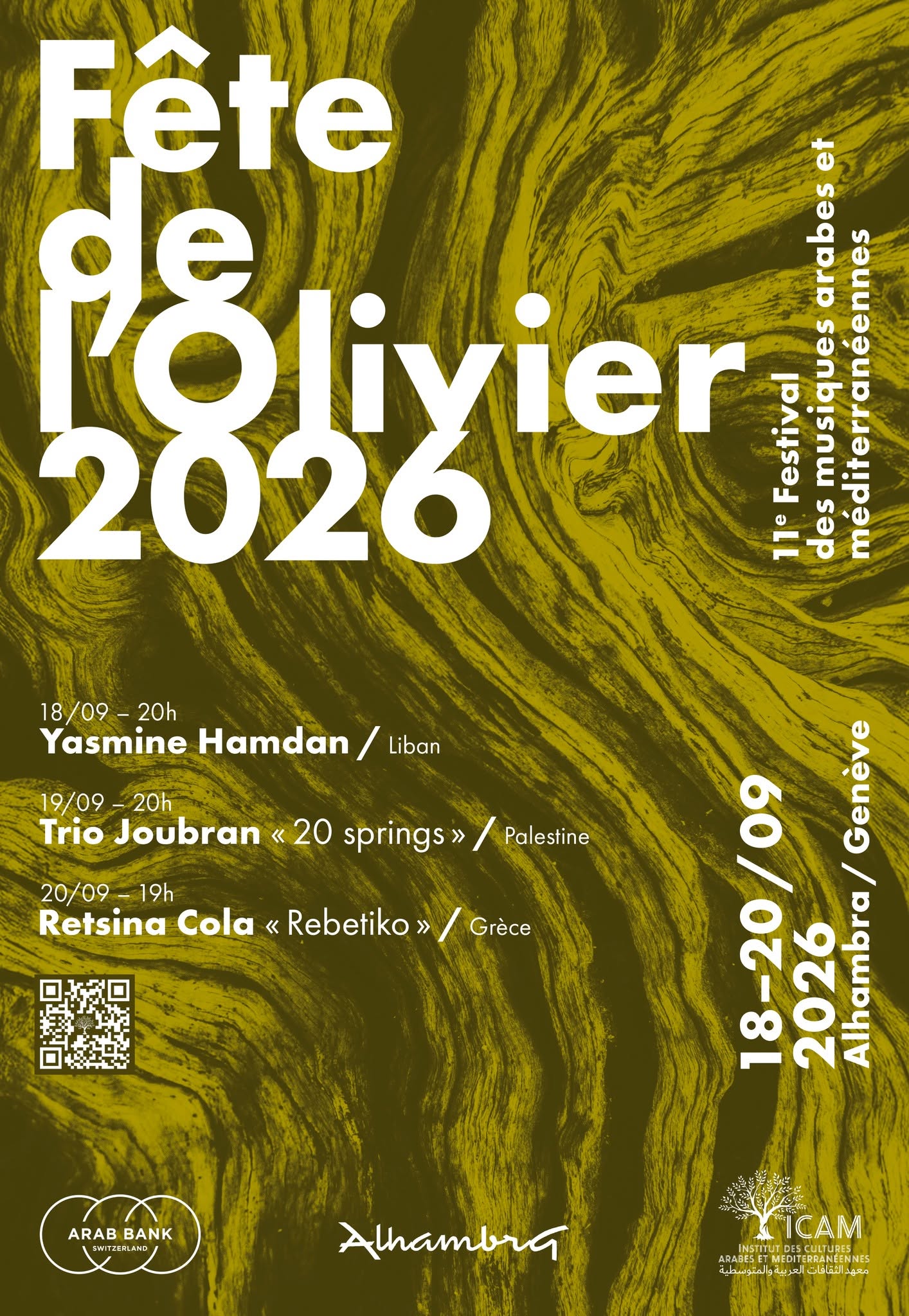 Affiche Fête de l'Olivier 2026